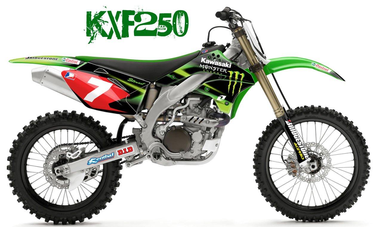 Питбайк Кавасаки kx250f Monster